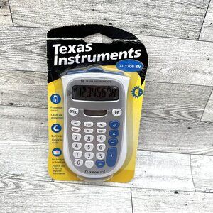 Brand New Texas Instruments TI-1706‎ SV Handheld - Calculator w/Case